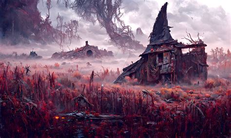 Blood Witch Hideaway Made With Ai By Kroniksan On Deviantart