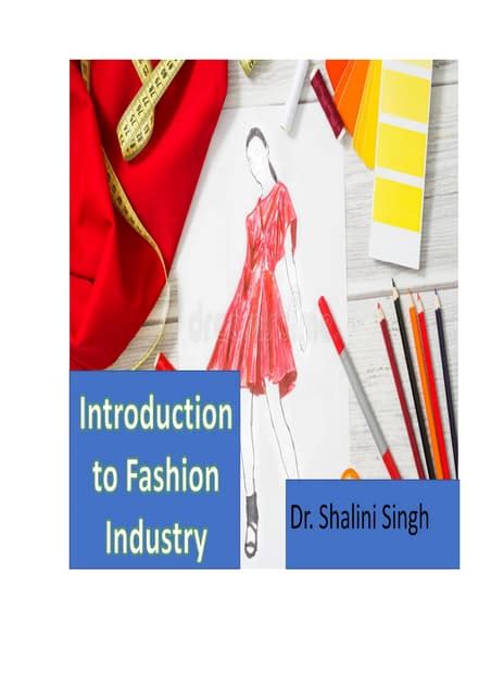 Introduction To Fashion Industry Pdf