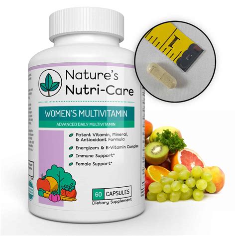 Best Multivitamin For Women Antioxidants Nature’s Nutri Care