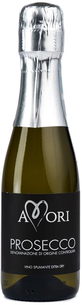 Amori Prosecco Spumante 20cl Mini Bottle Gusto Wines