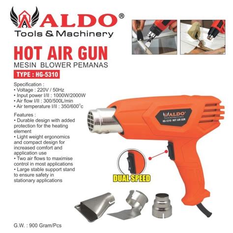 Jual Newstok MESIN HOT AIR GUN HG MESIN BLOWER PEMANAS HEAT GUN HOT GUN LISTRIK