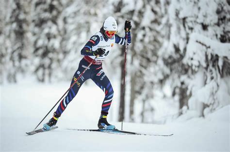 Ski De Fond Cinqui Me De L Individuel Skate De G Llivare Delphine