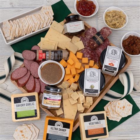 Artisan Meat & Cheese Platter by GourmetGiftBaskets.com