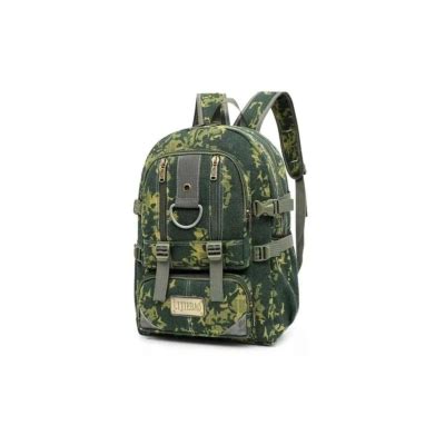 Generico Mochila Military Camuflada Casual Verde Camuflado Falabella