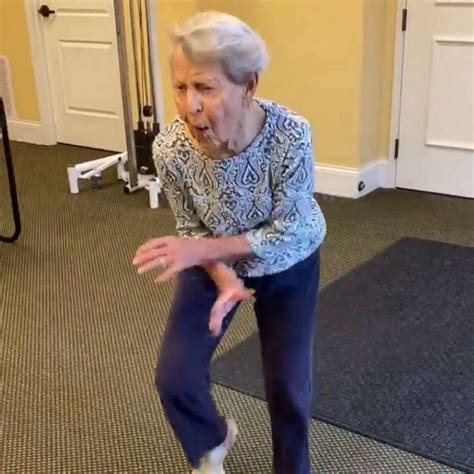 Old Woman Dancing