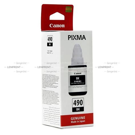Оригинальный Canon GI-490BK, картридж черный - купить