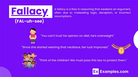 Fallacy - 50+ Examples, Types, Functions, How to Write