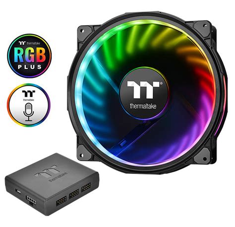 Thermaltake Intros The Riing Plus Rgb Tt Premium Edition Fan