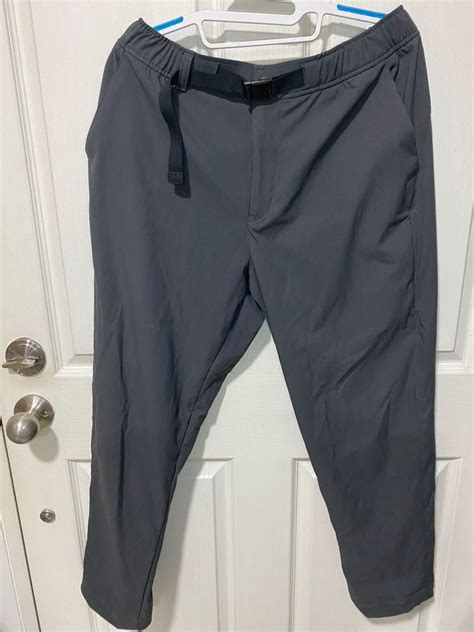 Uniqlo Nylon Utility Geared Pants 3d Cut Mens Fashion Bottoms