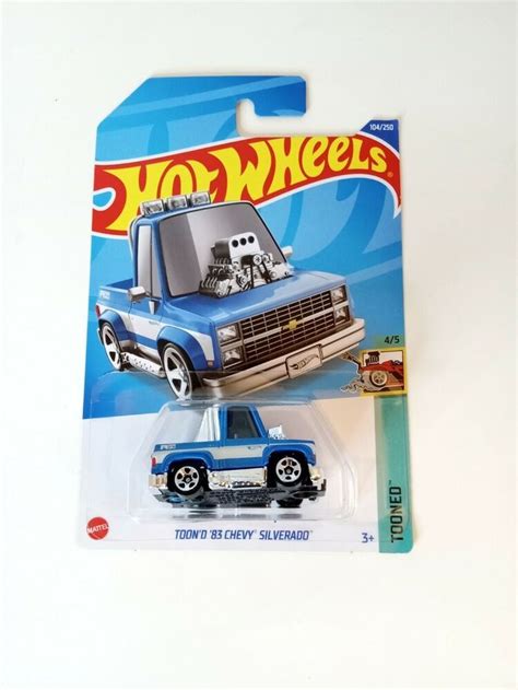 Hot Wheels 2022 Tooned Series Toon D 83 Chevy Silverado 4 5 104 250 Ebay In 2022 Chevy