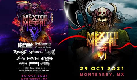 Mexico Metal Fest Cartel Boletos Y Toda La Informaci N