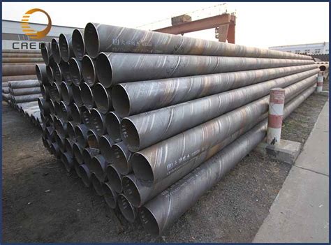 Api 5l X42 X46 X52 X56 Large Diameter Welded Carbon Spiral Steel Pipe