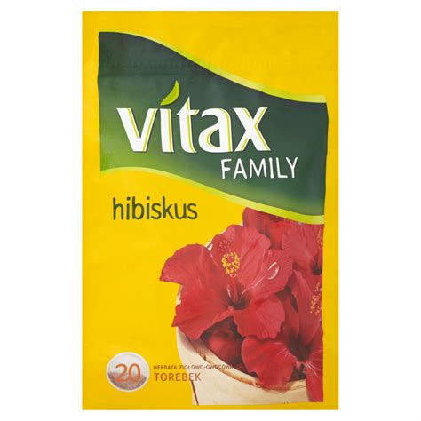 Vitax Family Herbatka owocowo ziołowa aromatyzowana o smaku