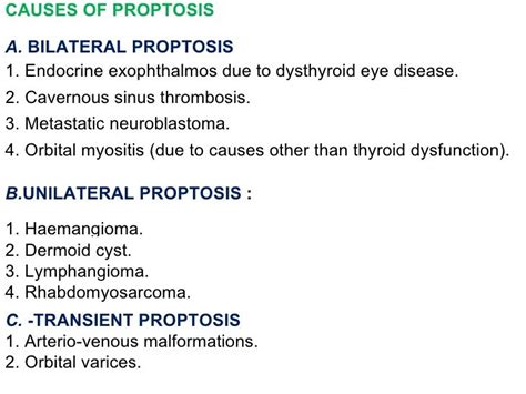 Bilateral Proptosis