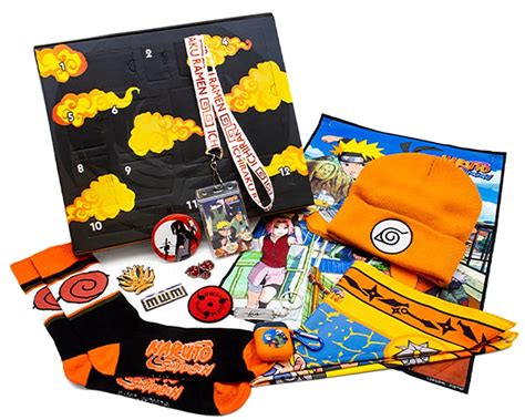 Naruto Advent Calendar Gift Box 12 Days Of Naruto Presents And