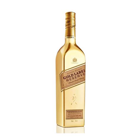 Whisky Johnnie Walker Gold Label Reserve Garrafa Dourada Edição