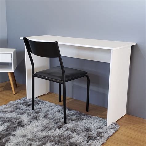 Mesa Para Estudo Escritorio Home Office Escrivaninha MDF Escorrega O