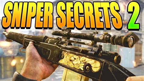 Cod Ww2 Secrets For Snipers How To Scope In Faster Sniper Nerf