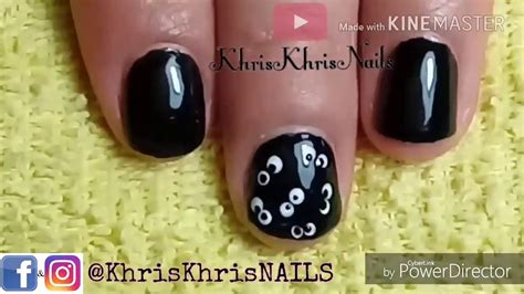 PARA TI QUE ERES AMANTE DEL NEGRO KHRIS KHRIS NAILS YouTube