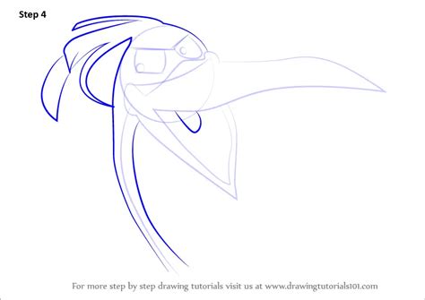 How To Draw Crane From Skunk Fu Skunk Fu Step By Step