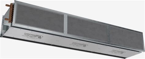 Tfd 3 120hw Air Curtain 120 Ten Fourteen Door Hot Water Heated