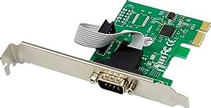 Amazon DriverGenius 1 Port PCI Express PCIe RS232 Serial Host