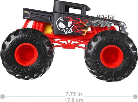 Hot Wheels Monster Trucks Jam Scale Hnm Bone Shaker Vehicle Id