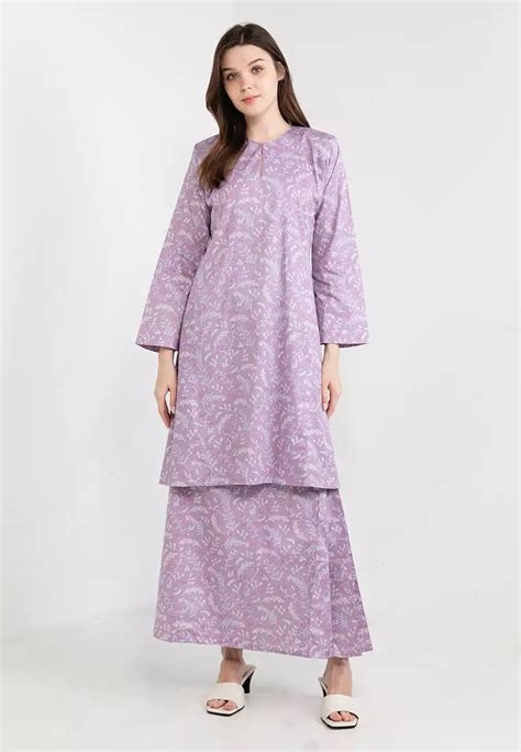 Buy Butik Sireh Pinang Baju Kurung Pahang Melati Online Zalora