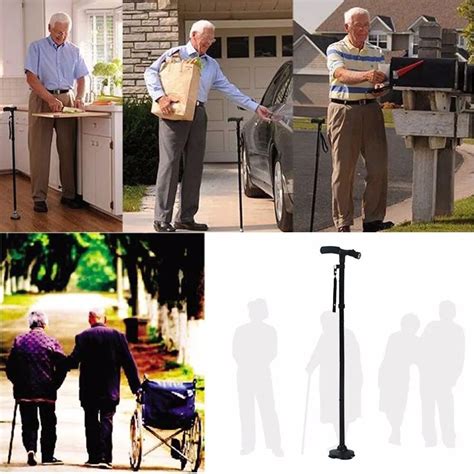 Multi Function Led Folding Walking Stick Sultanbox Folding Walking