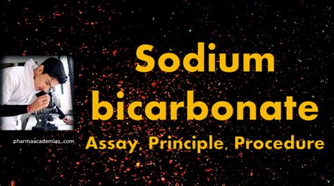 Sodium Bicarbonate Assay Principle Procedure Pharmaacademias