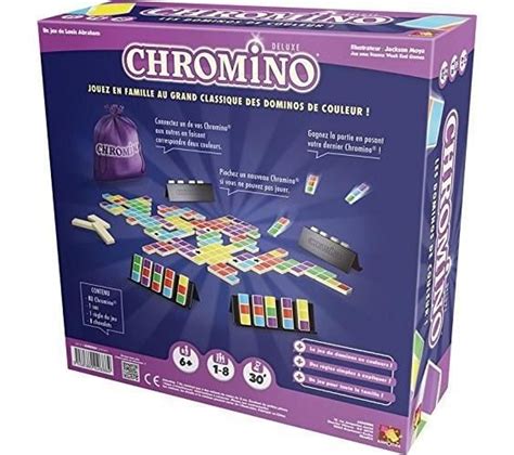 Jeu De Soci T Chromino Deluxe Jeux Jouets But