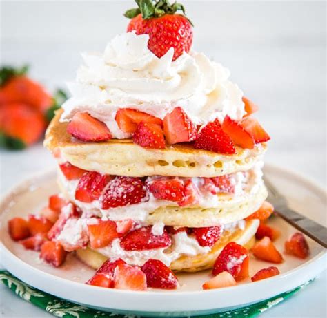 Strawberry Shortcake Pancakes Dinners Dishes And Desserts