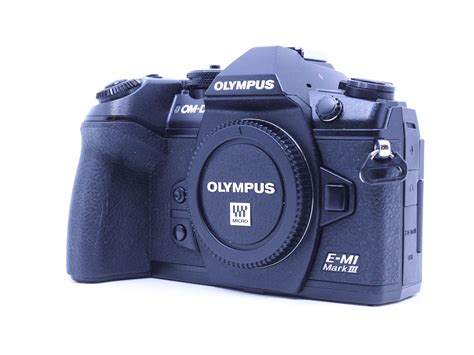 Used Olympus OM-D E-M1 Mark III | MPB