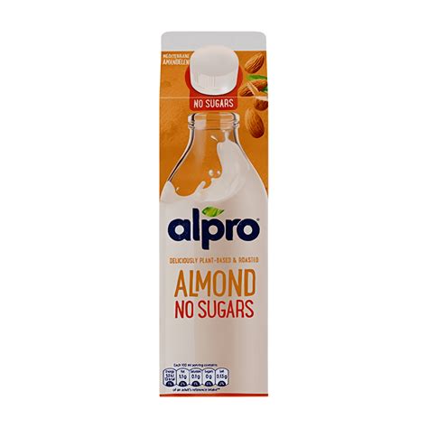 Alpro Almond Roasted No Sugars Chilled Milk Pick