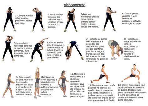 Alongamentos exercícios para aumentar a flexibilidade muscular que