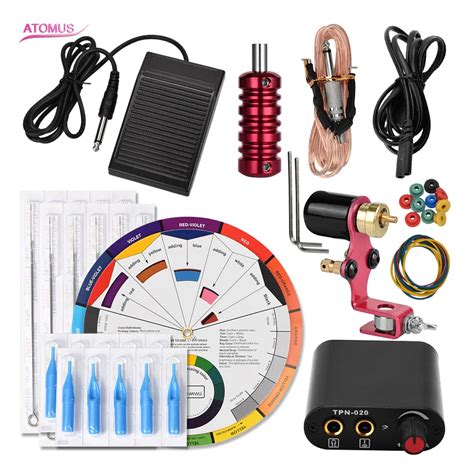 Kit Moteur De Stylo Professionnel Kits De Tatouage Pro Complets Machine