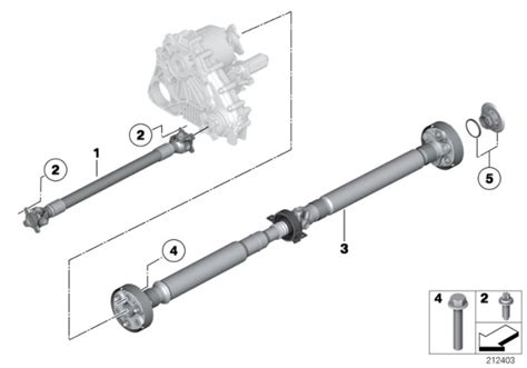 26209425906 Genuine BMW DRIVE SHAFT ASSY FRONT BMW Parts Deal