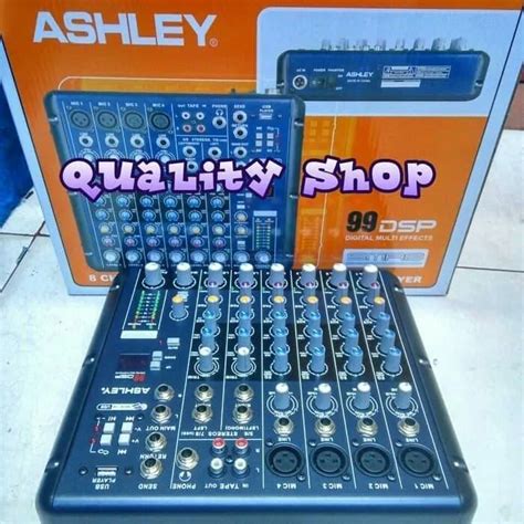 Mixer Ashley Profesional Ch Dsp Digital Multi Effect Usb Lazada