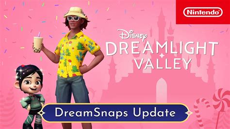 Video Disney Dreamlight Valley “dreamsnaps Update” Trailer Nintendosoup