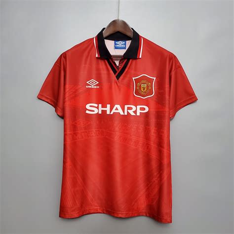 Camiseta Retro Manchester United Equipacion Marcas Jerez