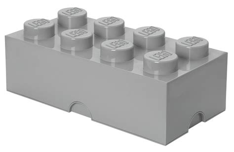 LEGO Klocek Brick 8 Szary 40041740 Pojemnik Na Niskie Ceny I Opinie W