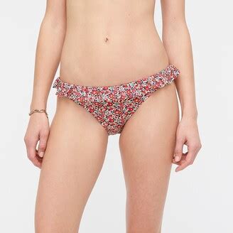 J Crew Lowrider Bikini Bottom In Liberty Betsy Ann Floral ShopStyle