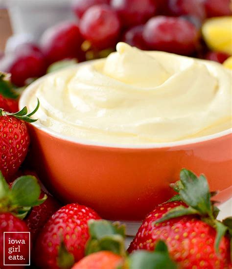 The Best Fruit Dip Ever — 3 Ingredients