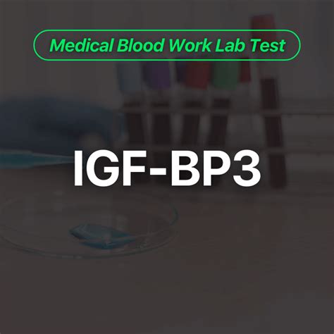 Igf Bp Blood Work Test Wittmer Rejuvenation Clinic