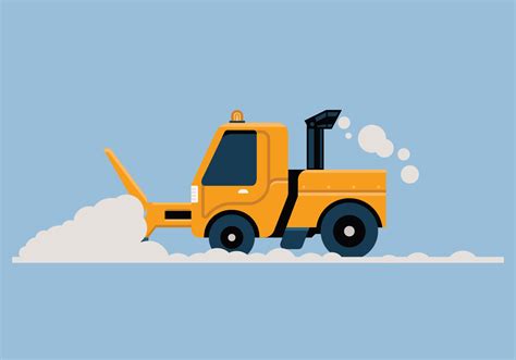 Snow blower vector illustration 149855 Vector Art at Vecteezy