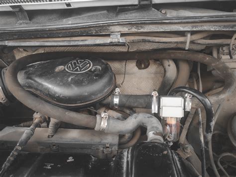 Маслоуловитель в систему картерных газов — Volkswagen Passat B4, 1,8 л ...