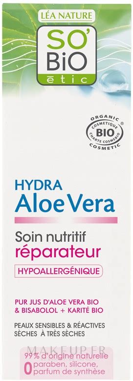 Gel Au Jus D Aloe Vera Pour Visage So Bio Etic Hydra Aloe Vera