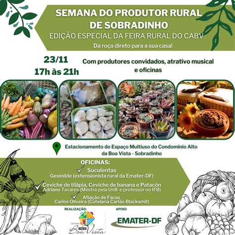 Semana do Produtor Rural é retomada em Sobradinho Agência Brasília