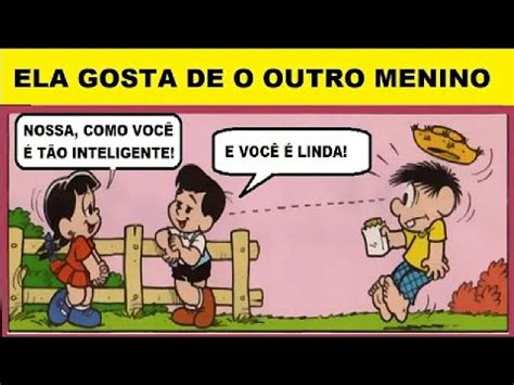 ROSINHA GOSTA DE OUTRO MENINO Turma da Mônica Gibis Narrados YouTube