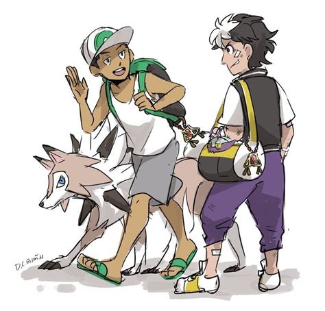 Young Kukui And Guzma Pokémon Amino